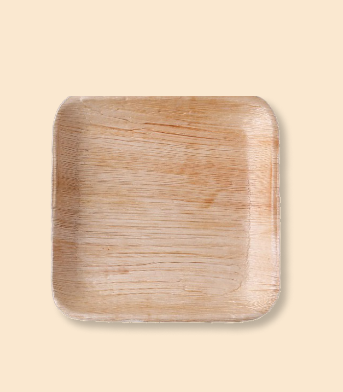 thumbnail image 2 of Biodegradable Compostable Eco Friendly Disposable 5 Inch Square Paper Plates Application 2 of 13
